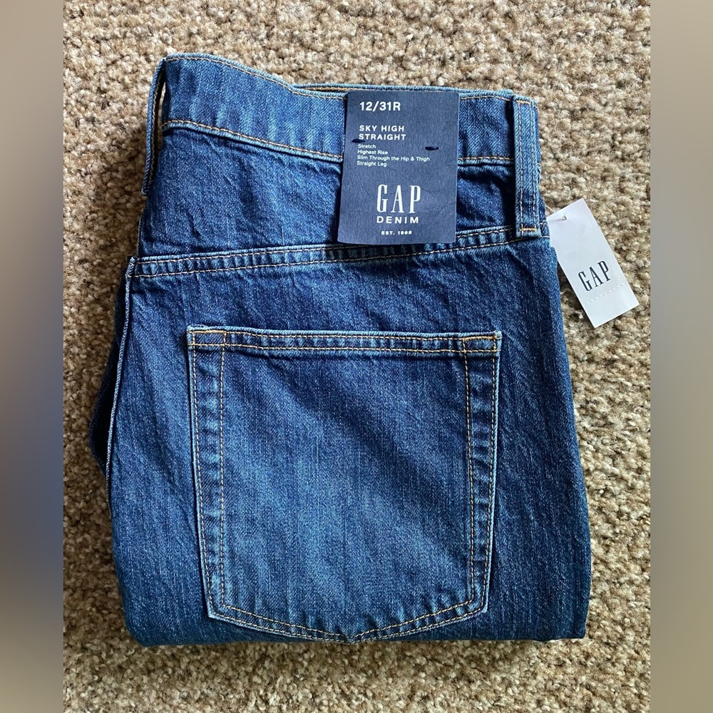 Gap denim Sky high Straight
